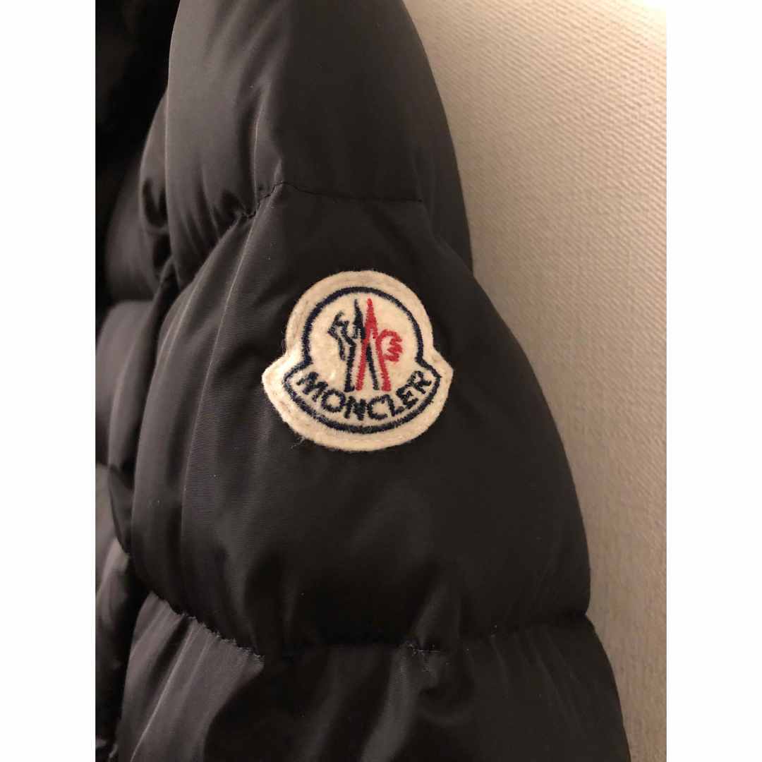 MONCLER(モンクレール)のモンクレール　ロングダウンジャケット黒 レディースのジャケット/アウター(ダウンコート)の商品写真