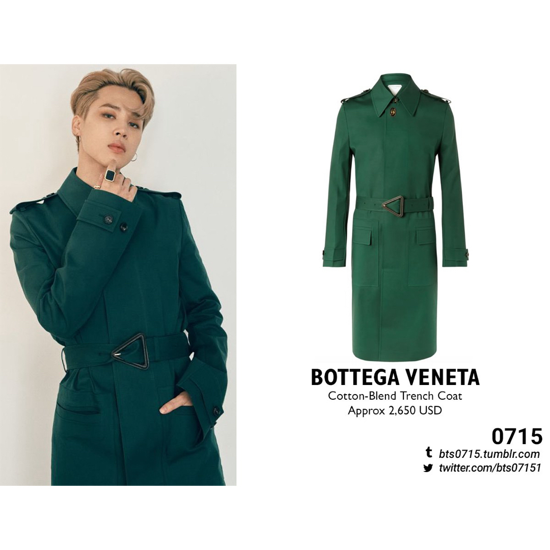 BOTTEGA VENETA - BTSジミン着 BOTTEGA VENETA 20AW ロング BOTTEGA VENETA - BTSジミン着 BOTTEGA VENETA 20AW ロング