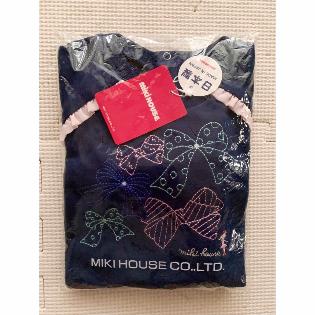 mikihouse(ミキハウス)の新品　ミキハウス　トレーナー　90 キッズ/ベビー/マタニティのキッズ服男の子用(90cm~)(ジャケット/上着)の商品写真