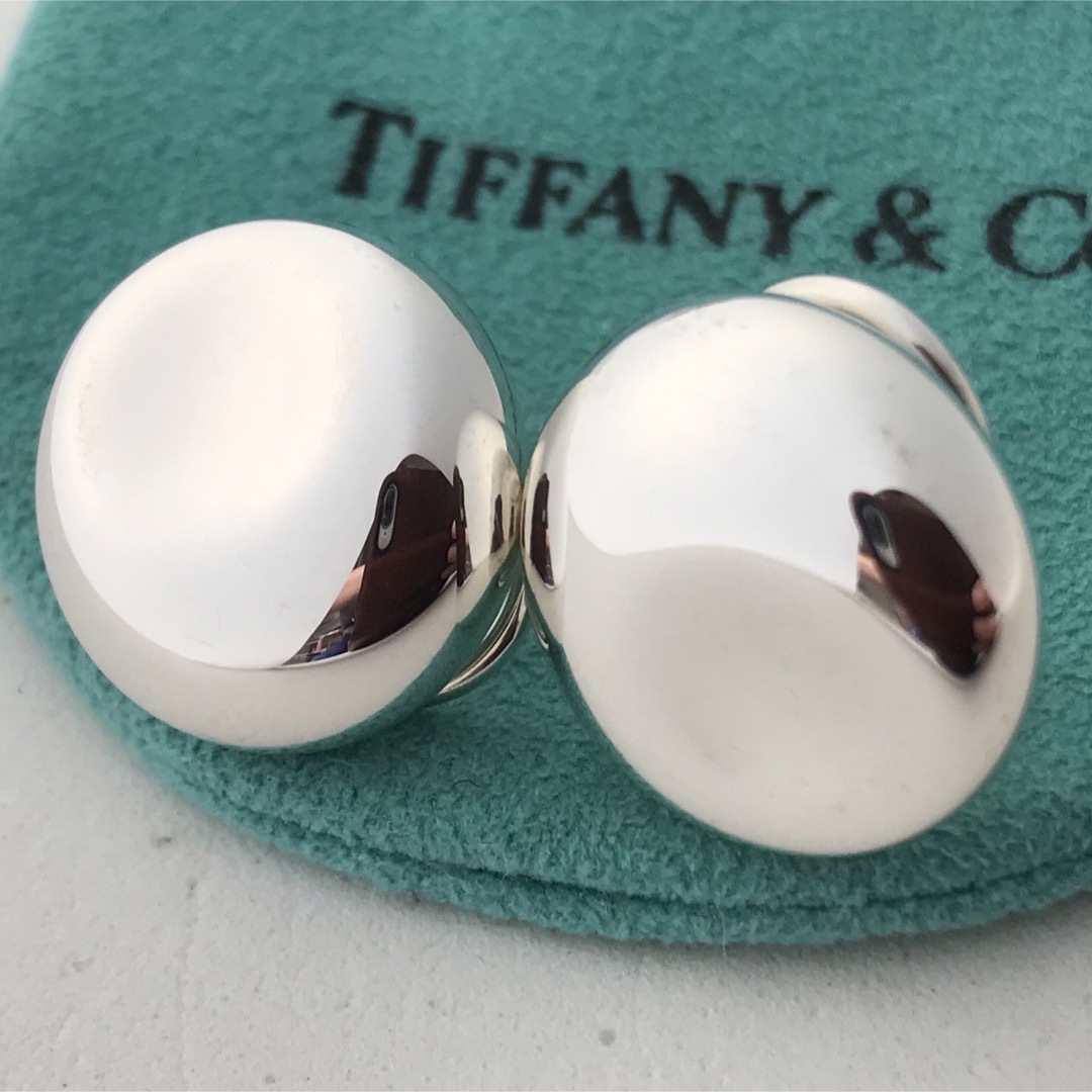 Tiffany & Co.(ティファニー)のTiffany ラウンド 丸型 イヤリング希少美品 レディースのアクセサリー(イヤリング)の商品写真