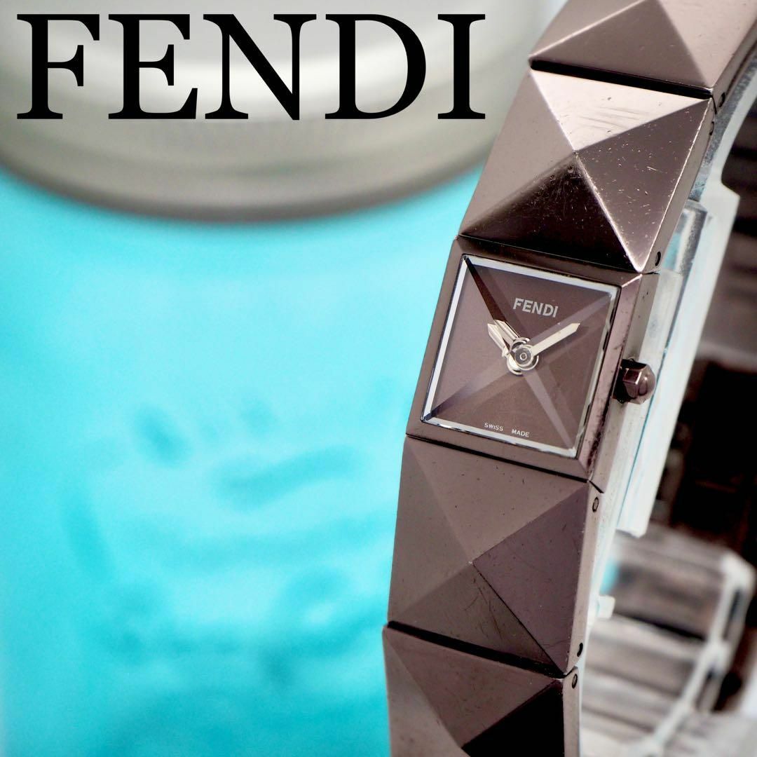 時計ショップHaru625 FENDI フェンディ時計　レディース腕時計　ブラウン　人気　ピラミッド