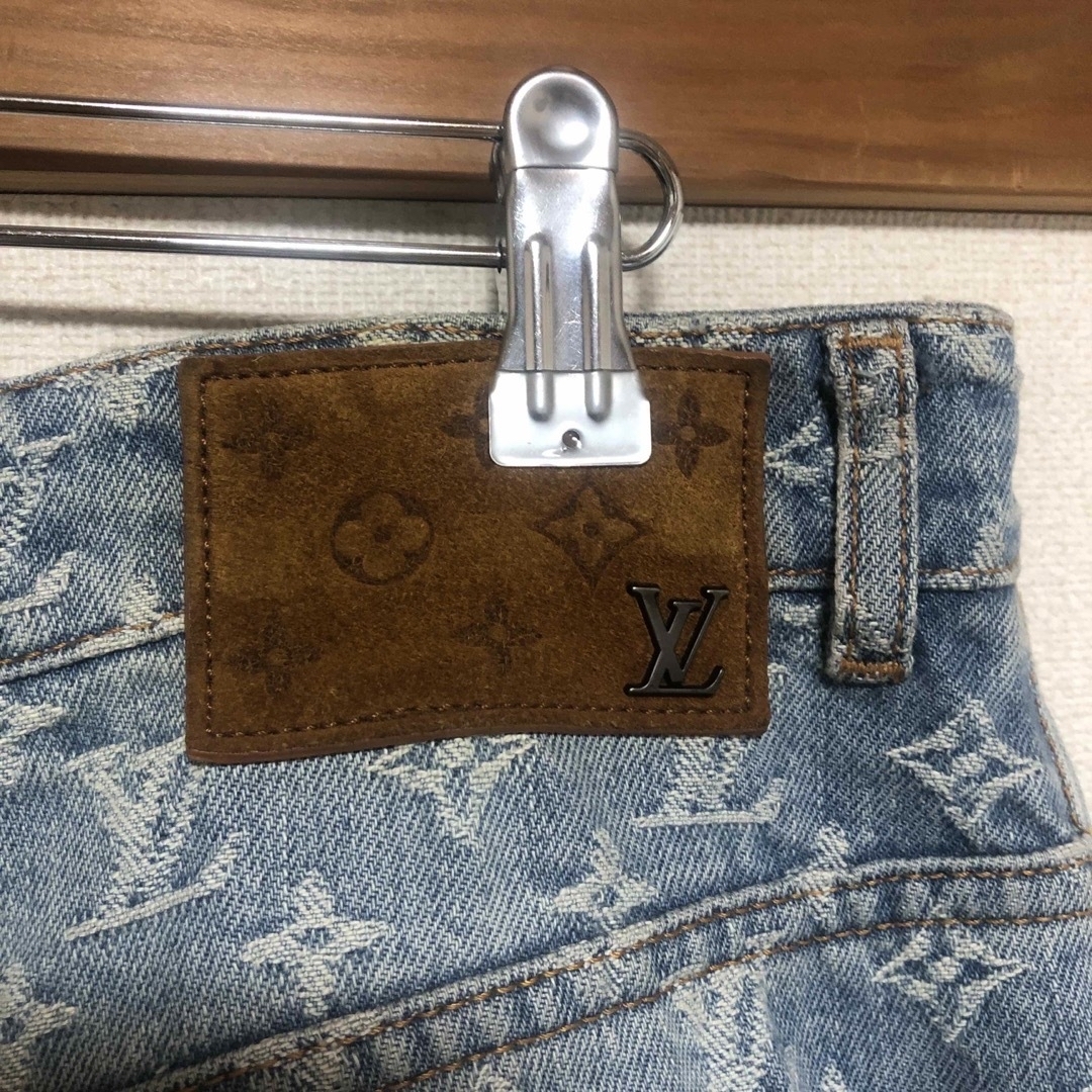 LOUIS VUITTON - Louis Vuitton 22SS バギーデニムパンツ の通販 LOUIS VUITTON - Louis Vuitton 22SS バギーデニムパンツ の通販