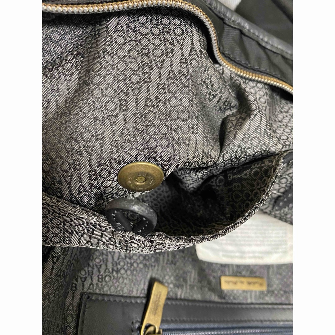 Orobianco(オロビアンコ)のオロビアンコ ビジネスバッグ ブリーフケース ブラック 美品 メンズのバッグ(ビジネスバッグ)の商品写真