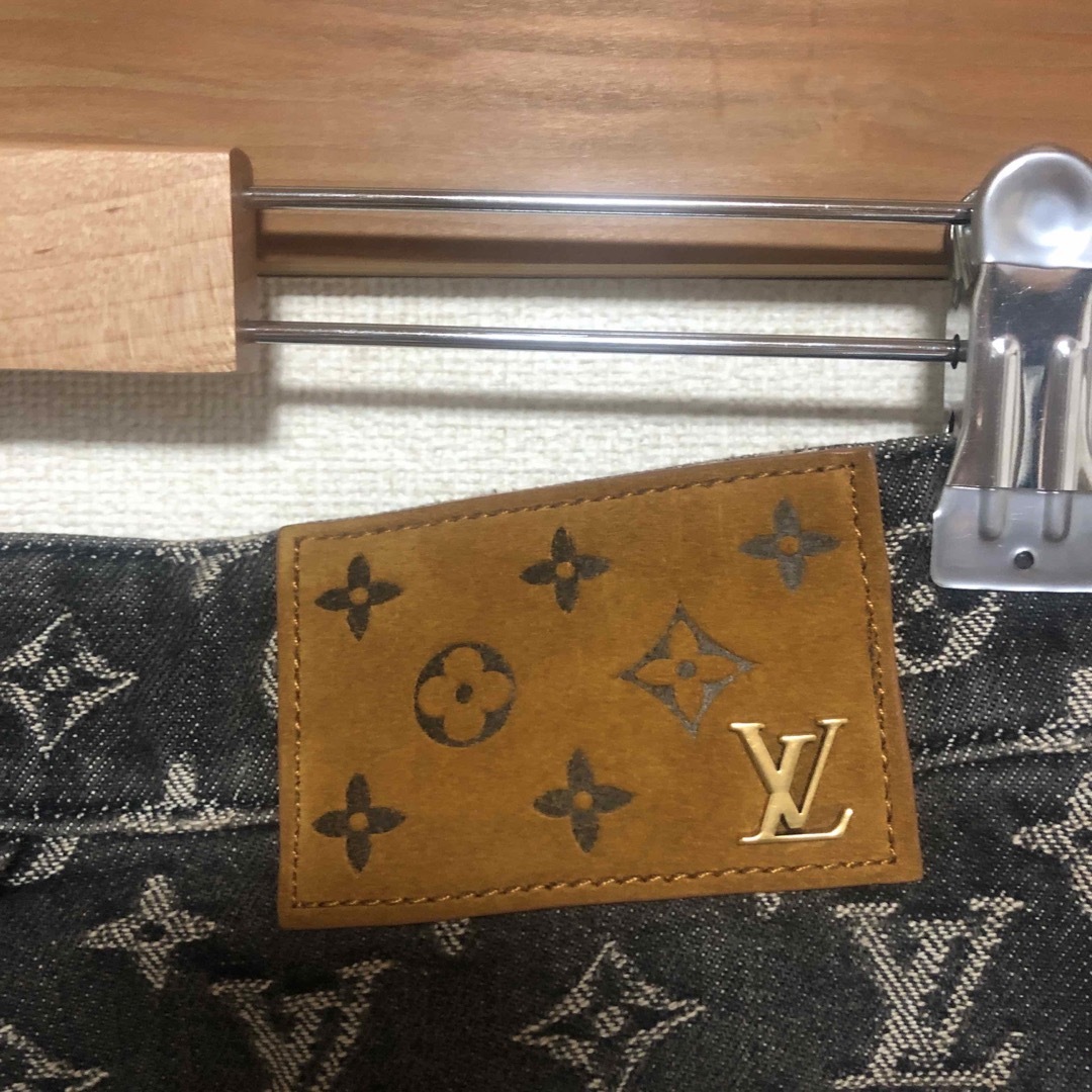 LOUIS VUITTON(ルイヴィトン)のLOUIS VUITTON 22AW モノグラムジャガードバギーデニムパンツ  メンズのパンツ(デニム/ジーンズ)の商品写真