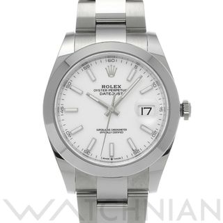 ロレックス(ROLEX)の中古 ロレックス ROLEX 126300 ランダムシリアル シルバー メンズ 腕時計(腕時計(アナログ))