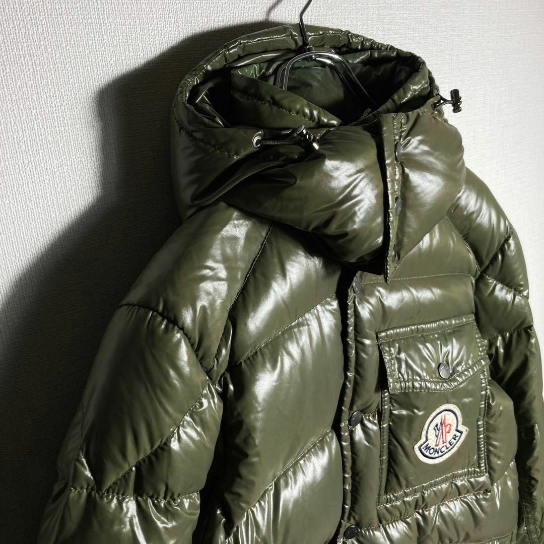 MONCLER(モンクレール)の【人気モデル】モンクレール　ダウンジャケット　K2　緑　グリーン 　サイズ1 メンズのジャケット/アウター(ダウンジャケット)の商品写真