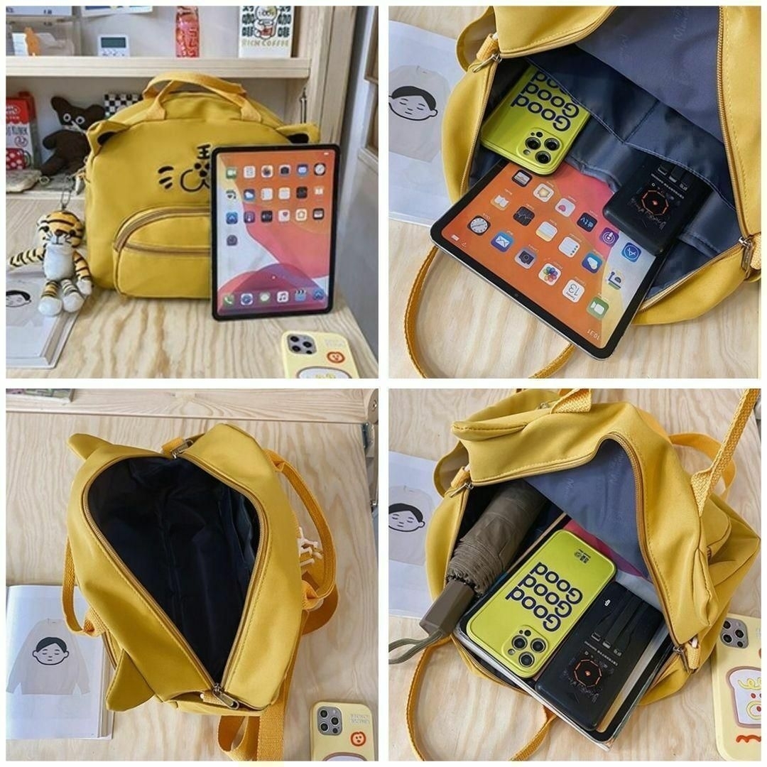 レディース 人気 リュック♡大容量 猫耳♡軽量 ショルダー 3way 韓国 水色 レディースのバッグ(ショルダーバッグ)の商品写真