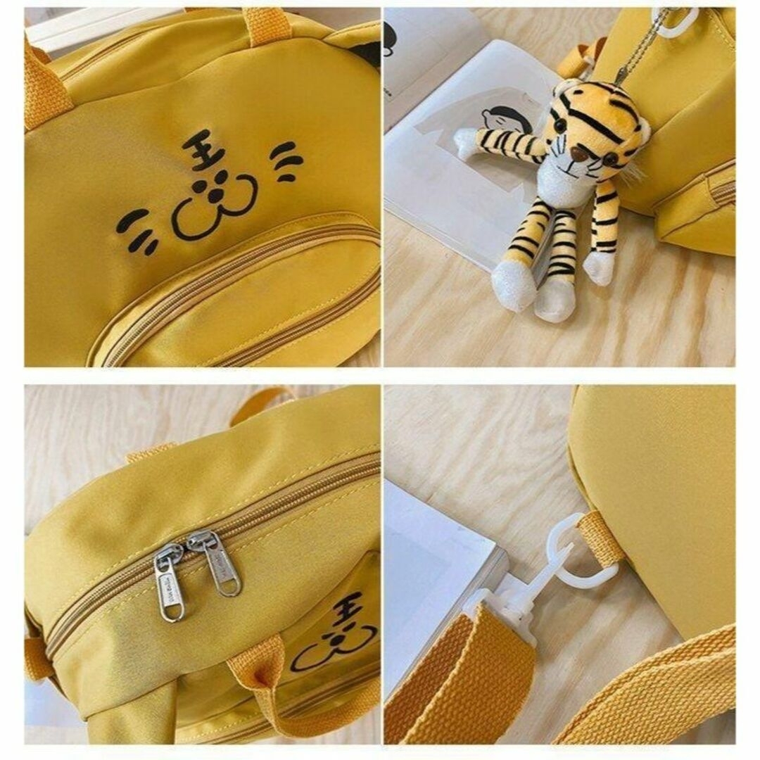 レディース 人気 リュック♡大容量 猫耳♡軽量 ショルダー 3way 韓国 黄色 レディースのバッグ(ショルダーバッグ)の商品写真