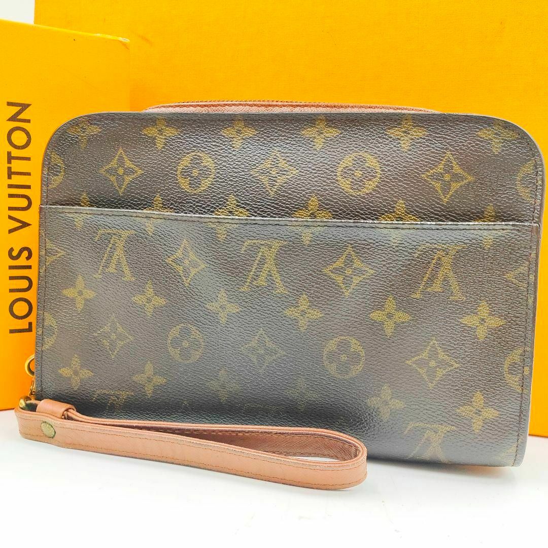 レディースLOUIS VUITTON オルセー クラッチバッグ モノグラム