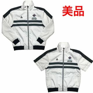 ルコックスポルティフ(le coq sportif)のlecoq sportif 中綿 2way 半袖 ハイネック ジップ ジャケット(ウエア)