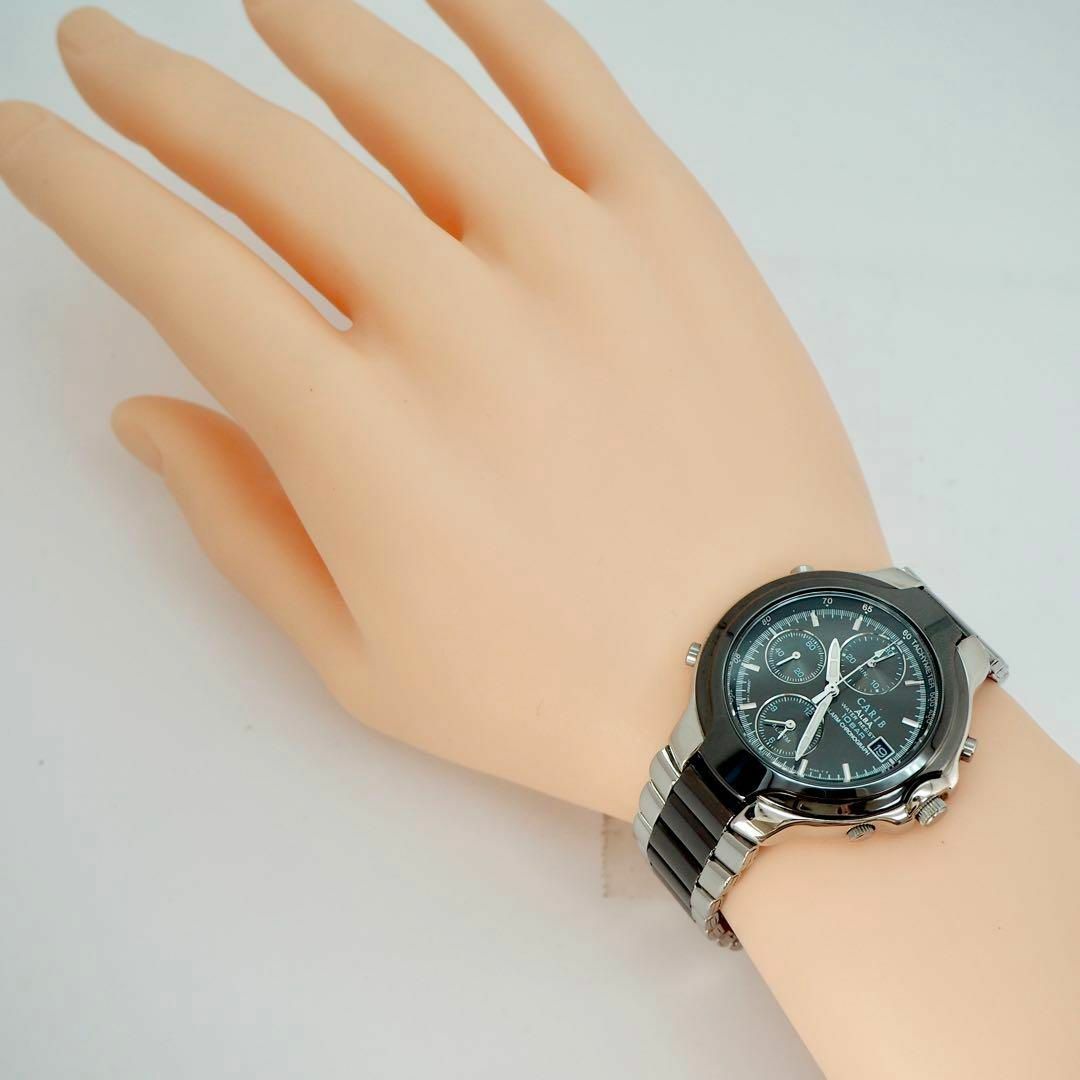 ALBA(アルバ)の462 SEIKO セイコー時計　アルバ　カリブ　クロノグラフ　メンズ腕時計 メンズの時計(腕時計(アナログ))の商品写真