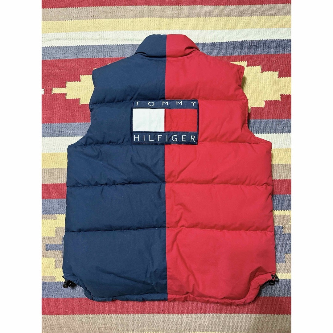 TOMMY HILFIGER(トミーヒルフィガー)の亮亮様専用90sトミーヒルフィガー ダウンベスト メンズのジャケット/アウター(ダウンベスト)の商品写真