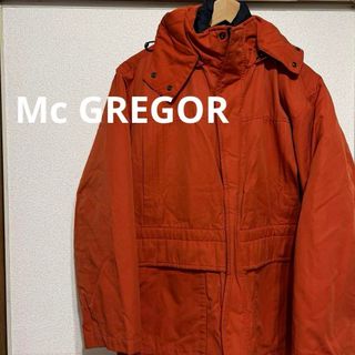 マックレガー(McGREGOR)のMcGREGOR マックレガー　ダウンコート　モッズコート　Mサイズ　オレンジ(モッズコート)