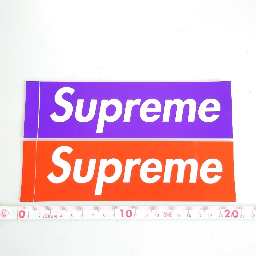 Supreme BOXロゴステッカー 2枚 ⑤ - その他