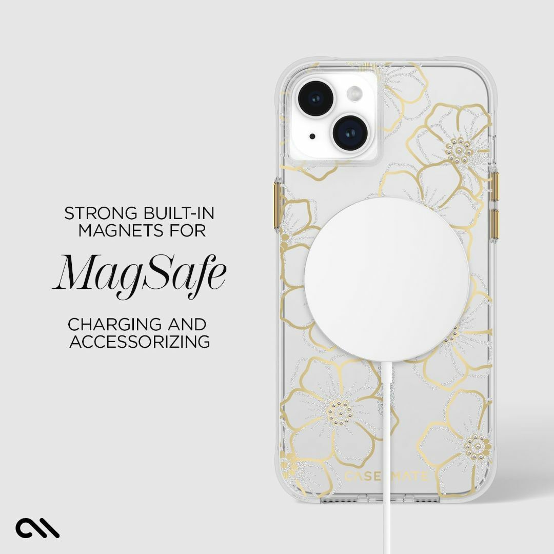 【Case-Mate】MagSafe対応 iPhone15Plus ケース iPスマホアクセサリー