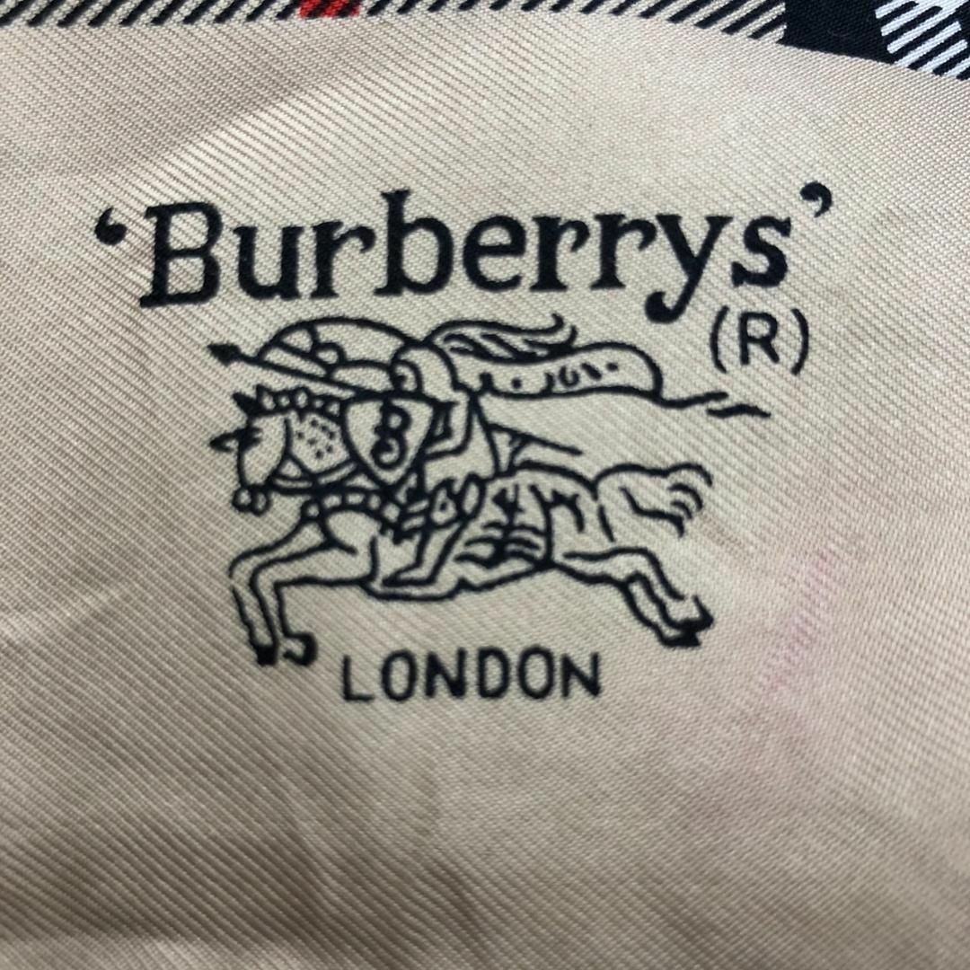 BURBERRY(バーバリー)のBURBERRY バーバリー チェック柄 バンダナ スカーフ 小物 ブランド レディースのファッション小物(バンダナ/スカーフ)の商品写真