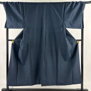 男着物 身丈150cm 裄丈73cm 正絹 美品 秀品 【中古】(着物)