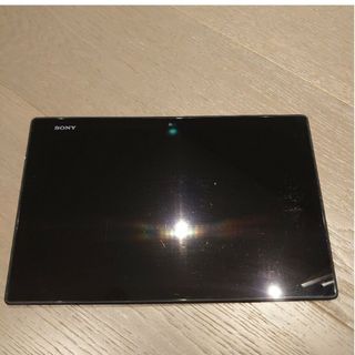 ◆R625SIMフリーXperia Z4 Tablet SOT31黒訳有70バッテリー状態