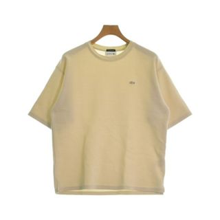 ラコステ(LACOSTE)のLACOSTE ラコステ Tシャツ・カットソー M ベージュ 【古着】【中古】(Tシャツ/カットソー(半袖/袖なし))