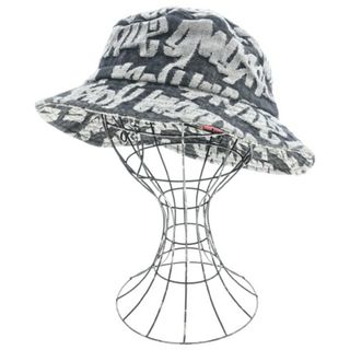 シュプリーム(Supreme)のSupreme シュプリーム ハット - グレー系(総柄) 【古着】【中古】(ハット)