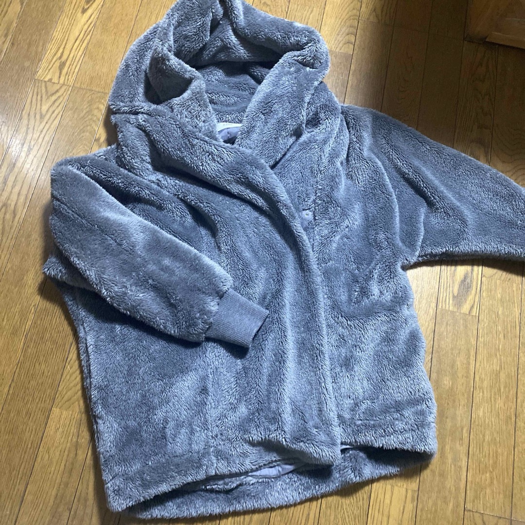 AZUL by moussy(アズールバイマウジー)のAZULbymoussy  ボアコート セット レディースのジャケット/アウター(ニットコート)の商品写真