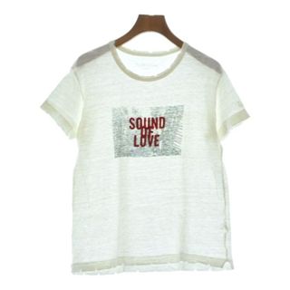 ザディグエヴォルテール(Zadig&Voltaire)のZADIG & VOLTAIRE Tシャツ・カットソー F 白 【古着】【中古】(カットソー(半袖/袖なし))