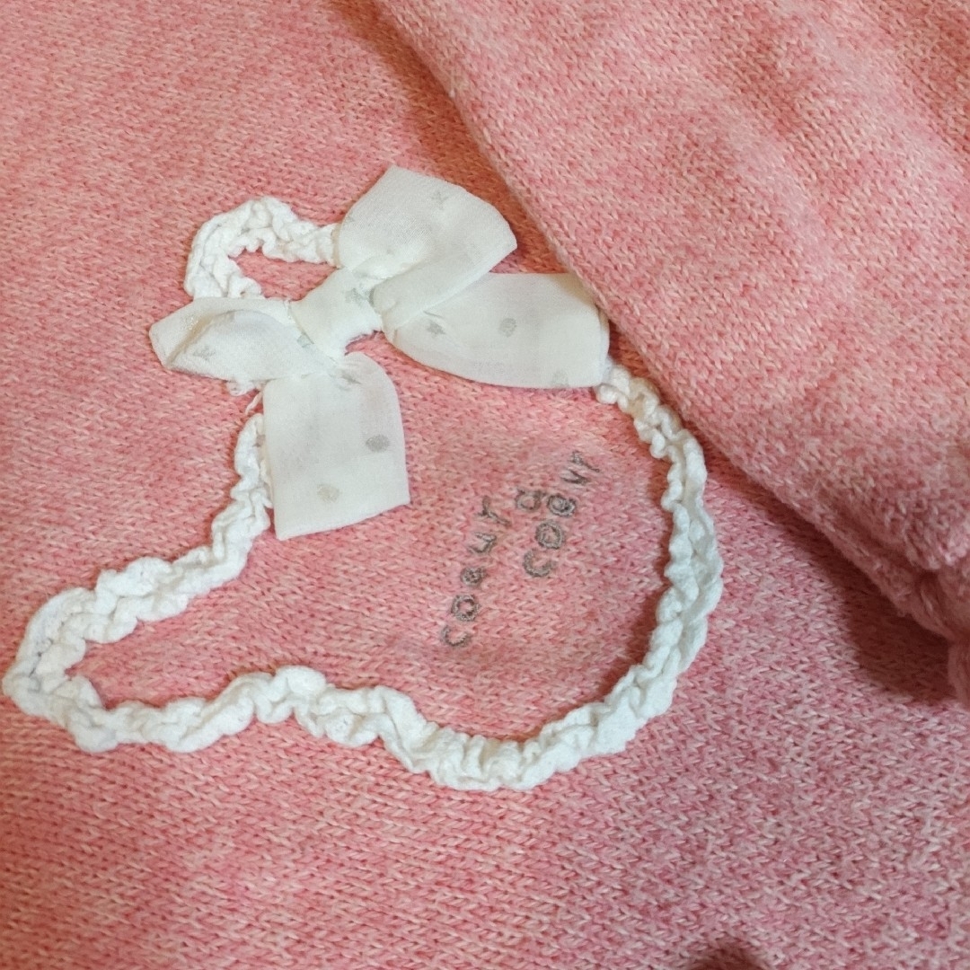 coeur a coeur(クーラクール)の🩷専用🩷クーラクール　95 冬物トップス キッズ/ベビー/マタニティのキッズ服女の子用(90cm~)(Tシャツ/カットソー)の商品写真