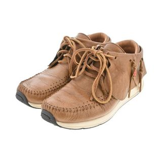 ヴィスヴィム(VISVIM)のvisvim ヴィズヴィム スニーカー US8(26cm位) 茶 【古着】【中古】(スニーカー)