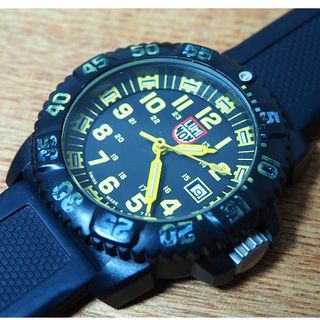 ルミノックス(Luminox)のLUMINOX ルミノックス  ネイビーシールズ  カラーマーク   イエロー(腕時計(アナログ))