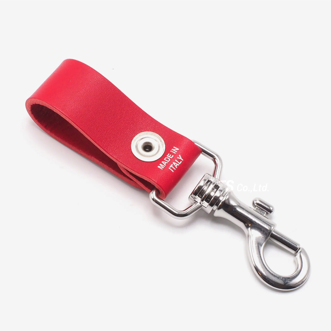 Supreme - イタリア製 21SS SUPREME Leather Key Loop redの通販 by 靴