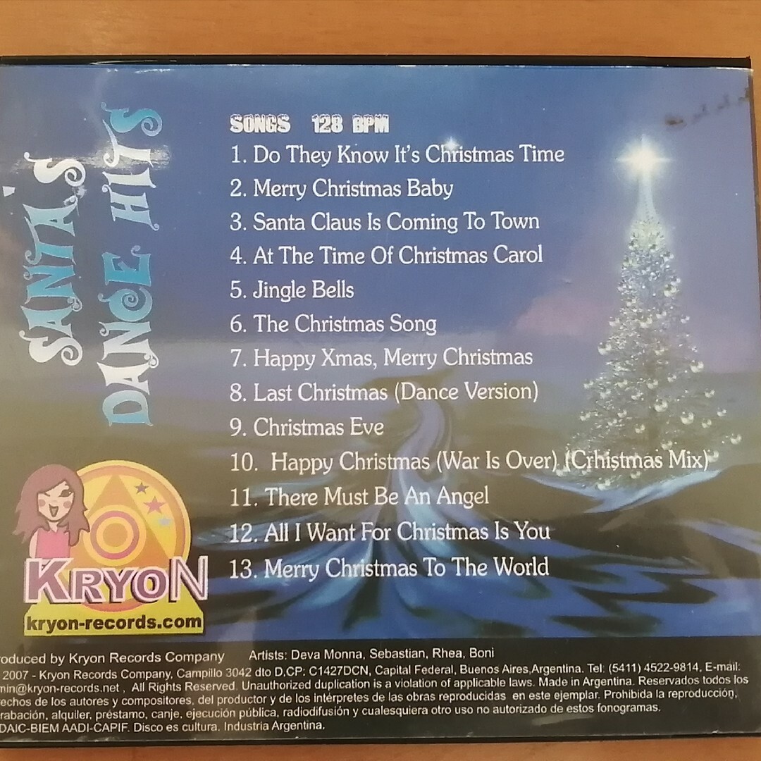 SANTA'S DANCE HITS エンタメ/ホビーのCD(ポップス/ロック(洋楽))の商品写真