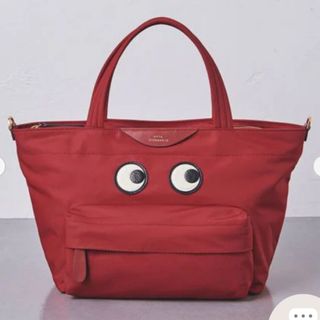 アニヤハインドマーチ(ANYA HINDMARCH)の新品未使用　ユナイテッドアローズ別注　アニヤハインドマーチ　ミニトートバッグ　赤(トートバッグ)