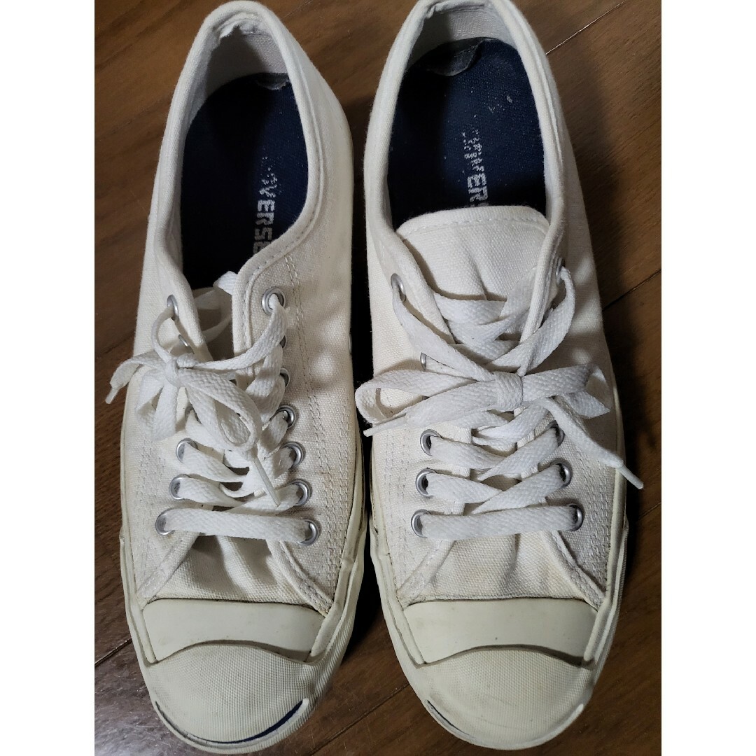 CONVERSE(コンバース)のCONVERSE JACK PURCELL WHITE/27.0cm/美品 メンズの靴/シューズ(スニーカー)の商品写真