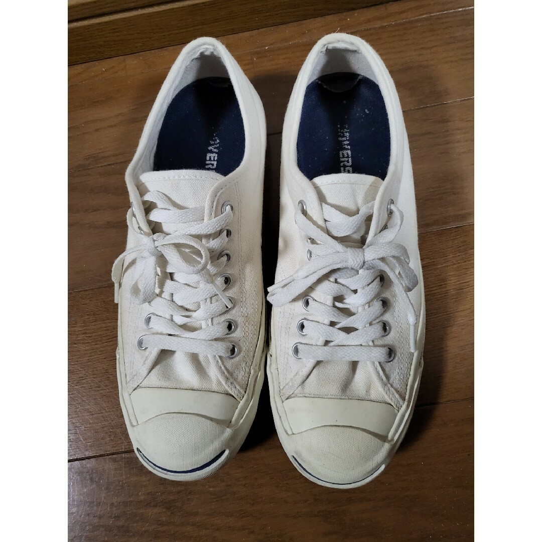 CONVERSE(コンバース)のCONVERSE JACK PURCELL WHITE/27.0cm/美品 メンズの靴/シューズ(スニーカー)の商品写真