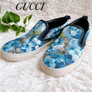 グッチ(Gucci)のGUCCI グッチ　GGブルームス　フローラル　スリッポン　花柄　24.5㎝(スニーカー)