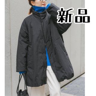 スピックアンドスパン(Spick & Span)の【新品】Spick and Span スタンドカラー中綿オーバーブルゾン(その他)