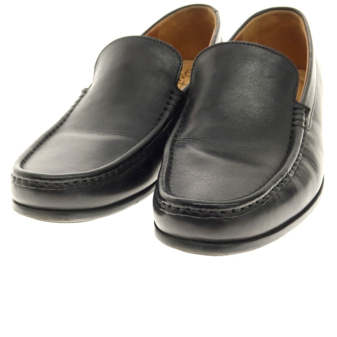 Clarks(クラークス)の【中古】クラークス Clarks Claude Plain ヴァンプ モカシン ローファー ブラック【サイズ6】【メンズ】 メンズの靴/シューズ(ドレス/ビジネス)の商品写真