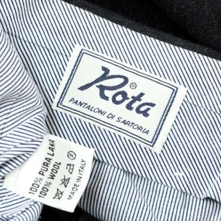 ROTA - 【中古】ロータ ROTA ウール ドレススラックス パンツ