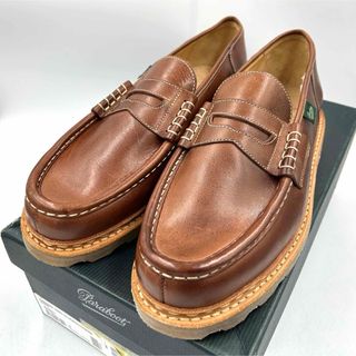 パラブーツ(Paraboot)の【サンプル品】パラブーツ　REIMSランス　UK8　ブラウン(ドレス/ビジネス)