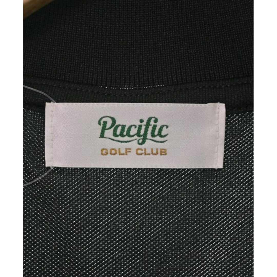 Pacific GOLF CLUB パシフィックゴルフクラブ ポロシャツ S 黒 【古着】【中古】 メンズのトップス(ポロシャツ)の商品写真