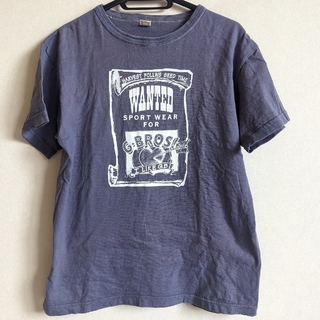 フラットヘッド(THE FLAT HEAD)のFLATHEAD  ナス紺T 38(Tシャツ/カットソー(半袖/袖なし))