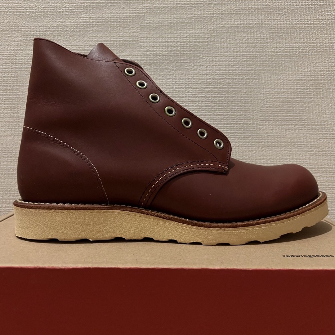 REDWING(レッドウィング)の新品・未使用　RED WING  レッドウイング　プレーントゥ9105 カッパー メンズの靴/シューズ(ブーツ)の商品写真