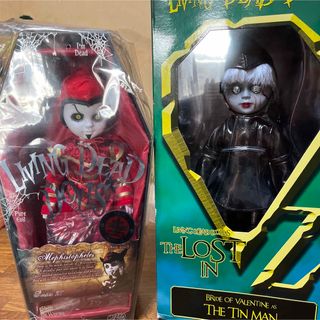 メディコムトイ(MEDICOM TOY)のLIVING DEAD DOLLSリビングデッドドール2体(SF/ファンタジー/ホラー)