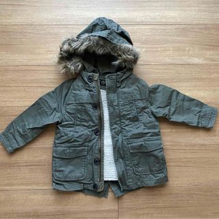 ザラキッズ(ZARA KIDS)の【24-36M 94㎝】ZARA kids ミリタリーコート　(ジャケット/上着)