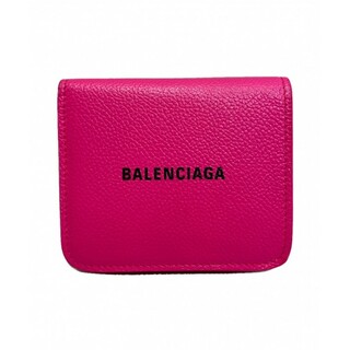 バレンシアガ(Balenciaga)の希少品　BALENCIAGA　ミニウォレット　2つ折り財布　ミニ財布　ピンク(財布)