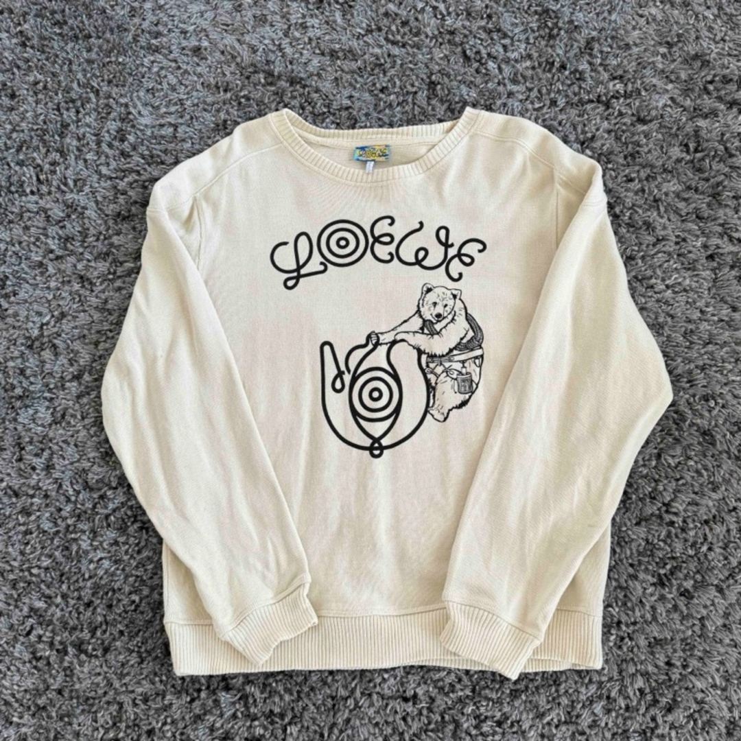 ロエベ スウェットトレーナー 美品 ロエベ スウェットトレーナー 美品