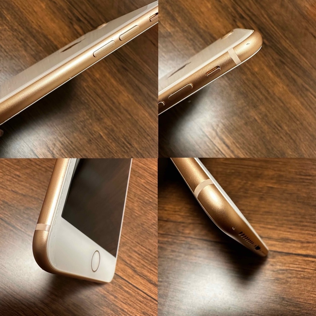 小傷ありバッテリー最大容量iPhone8Plus 256GB ゴールド 本体端末