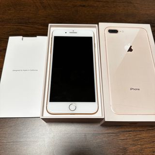 アイフォーン(iPhone)のiPhone8Plus 256GB ゴールド 本体端末(スマートフォン本体)