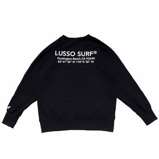 デウスエクスマキナ(Deus ex Machina)の正規品☆LUSSO SURF LS Fin Sweater スウェット　L(トレーナー/スウェット)