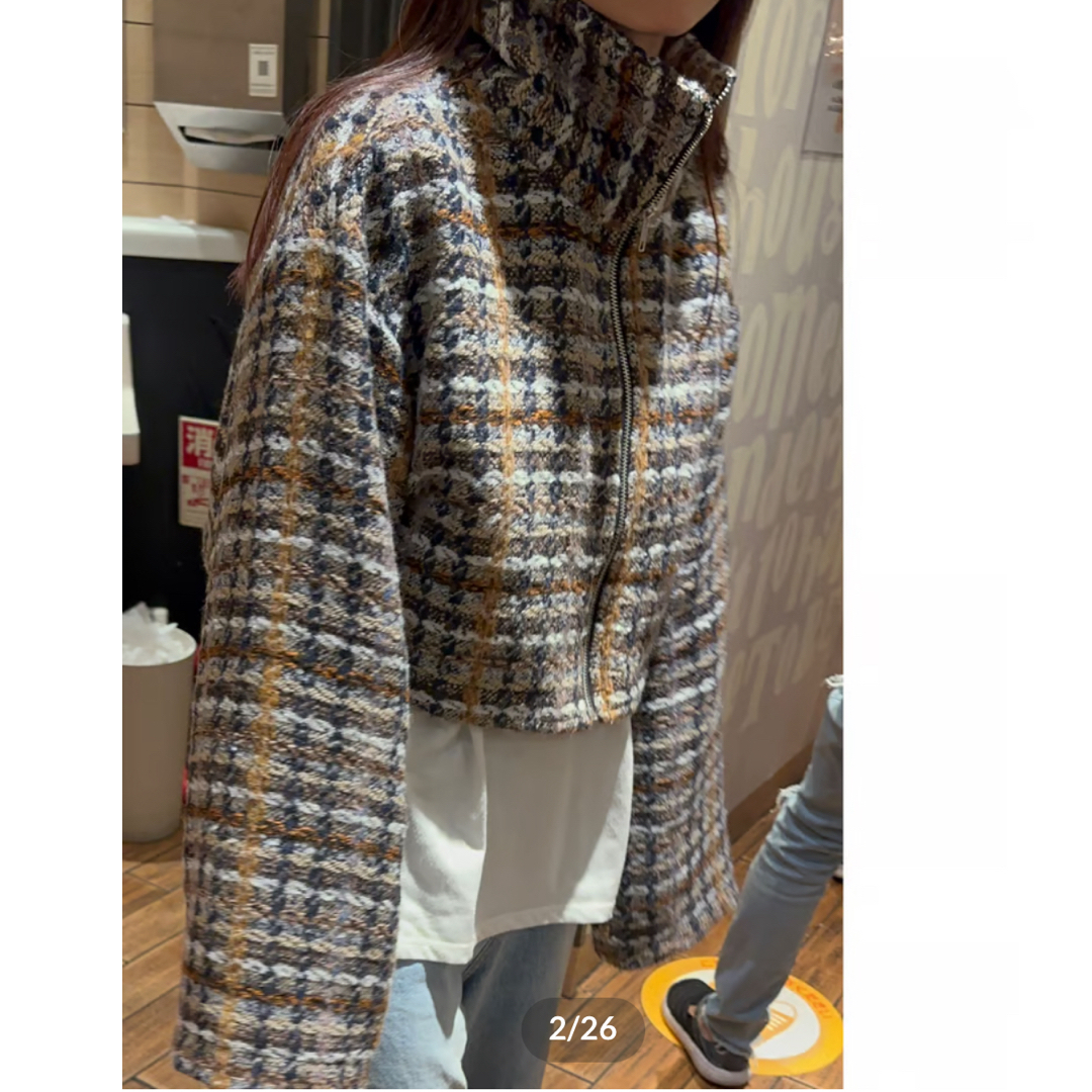 agawd select  Tweed Short Jacket レディースのジャケット/アウター(その他)の商品写真